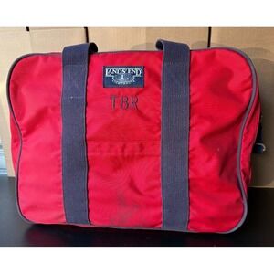 Lands End Lighthouse Red Travel Bag  19" Travel Bag USA